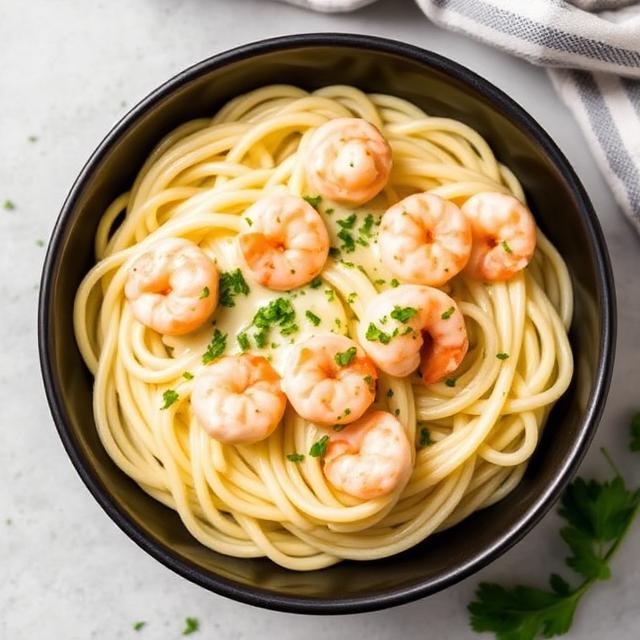 Shrimp Alfredo