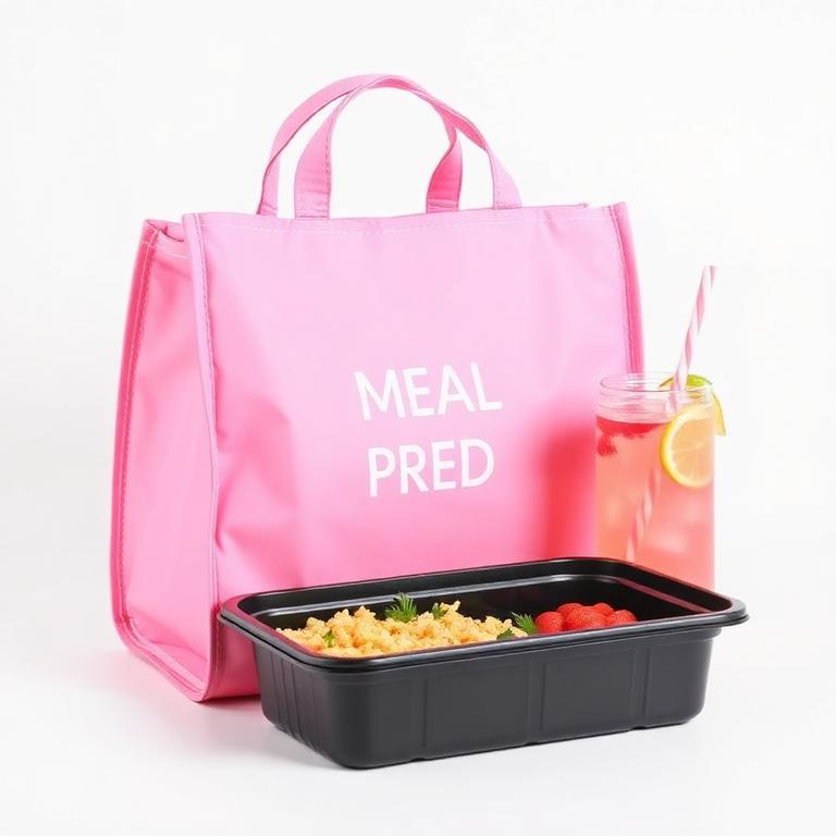 Neekas Kitchen branded meal prep bag